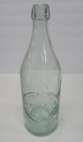 Purdy Bottle Co, Portage Wis, blob top, aqua, 10 1/2