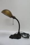 Vintage goose neck desk lamp, needs rewiring