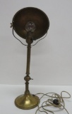 Brass Table lamp, Weber, 20