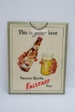 1951 Falstaff beer sign, B 191, 12