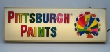 Pittsburg Paints Peacock advertising light, 36