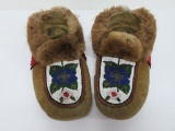 Beaded moccassins, 10
