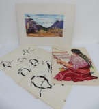 Native American, southwest artwork