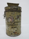 Early tin bank, Sigarmakers Bond, 6