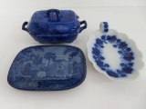 Flow blue china