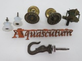 Hardware, Aquascutum sign, and reel