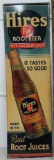 Hires RJ Root Beer metal sign, 14