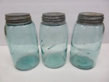 Three Ball Quart jars