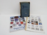 Three reference collector books,