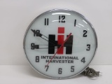 Super International Harvester clock, 14 1/2