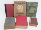 Seven classic books, vintage