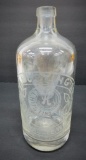 EL Hustings Milwaukee WIS seltzer bottle, no syphon top, 9