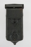 Cast iron mail box, #5, 12 1/2