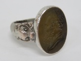 Intaglio Mens ring, 9 1/2