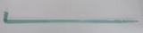 Glass cane, aqua, 44