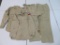 Khaki US Army shirts and pants