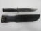 US Ontario knife in sheath, combat knife, 7