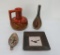 MCM Decorative items, pottery and metal
