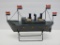 Metal boat model, 12