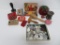 Vintage buttons, pin cushions, needle cases and darning eggs