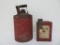 Old Gasoline and Auto Dye tins, 7