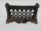 Cast Iron boot scraper, fence pattern, 6