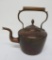 Early Copper tea kettle, 12