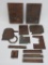Copper printing plates, furnace advertising, 12 pieces