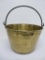 Very large Brass kettle, wrought handle, 16