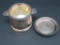 ACL and L & N silver soldered Railroad Dining Car sugar bowl and butter pat