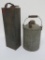 Metal gasoline and oil tin, 15