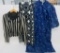 Three pieces of vintage clothing, jacket and two dresses