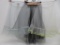 Three crinoline skirts, bridal veil netting skirts, about 26