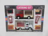 #1667 Tootsietoy Catering set, never opened, 1979