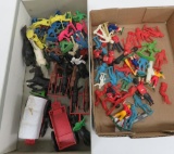Plastic toy figures, Western, Space and Soldier (British)
