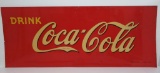 Large tin Drink Coca Cola sign, WRF 11-38, 59