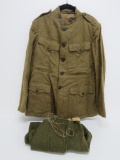 WWI military uniform, wool