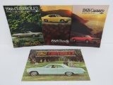 1962 and 1968 Chevy automobile brochures