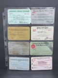 8 Early Railroad passes, 1893 to 19033