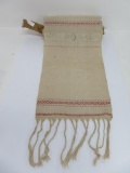 Fabulous weaving sampler, 30' long with about 30 different sample patterns