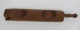 Antique wooden carved Mangle board, 28