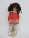Vintage Hard Plastic Doll, 20