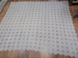 Lovely crochet coverlet, 102