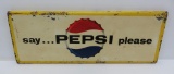 Pepsi push door sign, 14