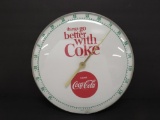 Things Go Better with Coke Drink Coca Cola, round thermometer, 12