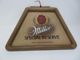 Miller Special Reserve Hanging Shade, c 1983, 19