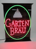 Garten Brau neon light, acrylic back, 19