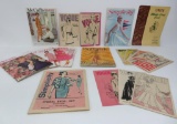 Ladies patterns and sewing books, about 20 pieces