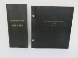 Pennsylvania Railroad books, 1945 and 1956, rules and reports