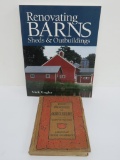 Agriculture book and renovating Barn books